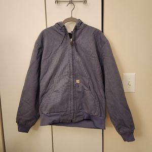 Carhartt womens purple canvas jacket size S
